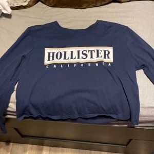 long sleeve crop top